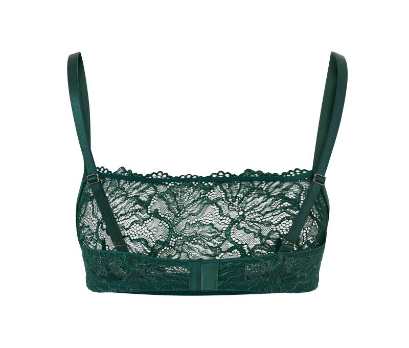 Tchibo - Spitzen-BH - Damen - Gr. 42 - dunkelgrün von Tchibo