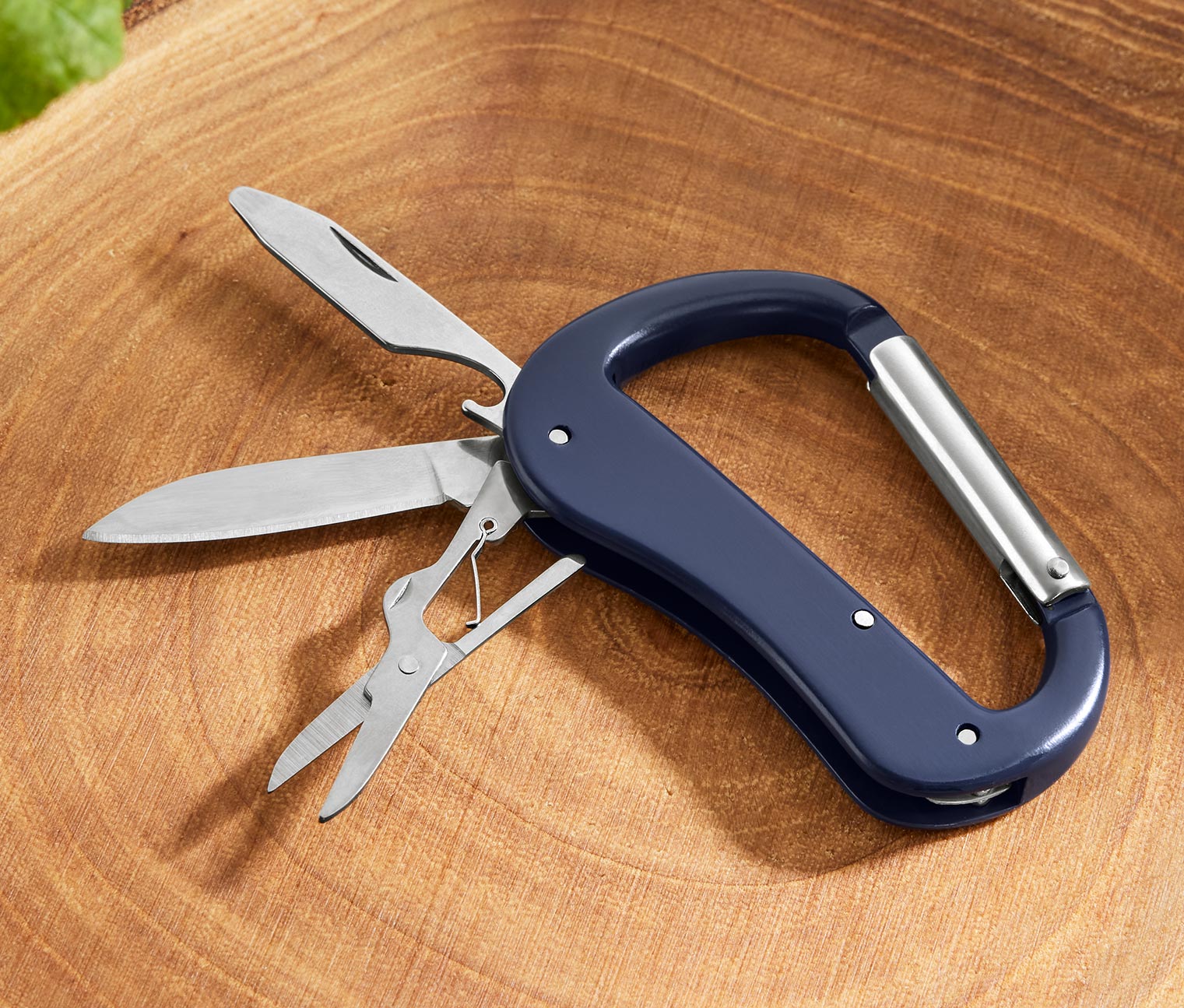 Tchibo - 5-in-1-Karabiner-Multitool - silber Tchibo - 5-in-1-Karabiner-Multitool - silber von Tchibo