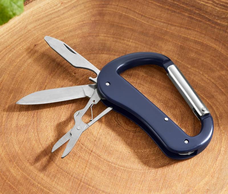 Tchibo - 5-in-1-Karabiner-Multitool - silber von Tchibo