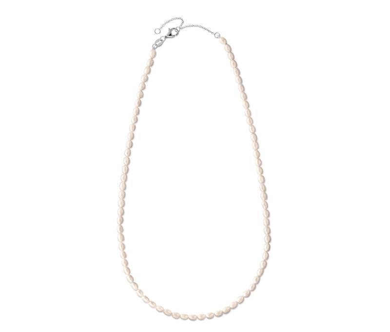 Tchibo - 925 Silber Kette Tiny Pearls - silber von Tchibo