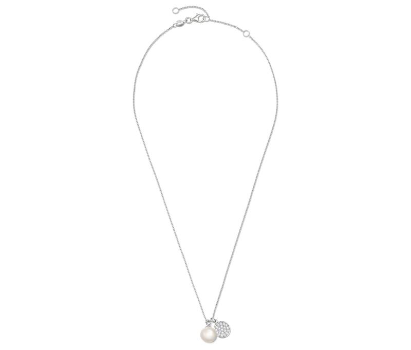 Tchibo - 925 Silber Kette mit Anhänger und Muschelkernperle - silber Tchibo - 925 Silber Kette mit Anhänger und Muschelkernperle - silber von Tchibo