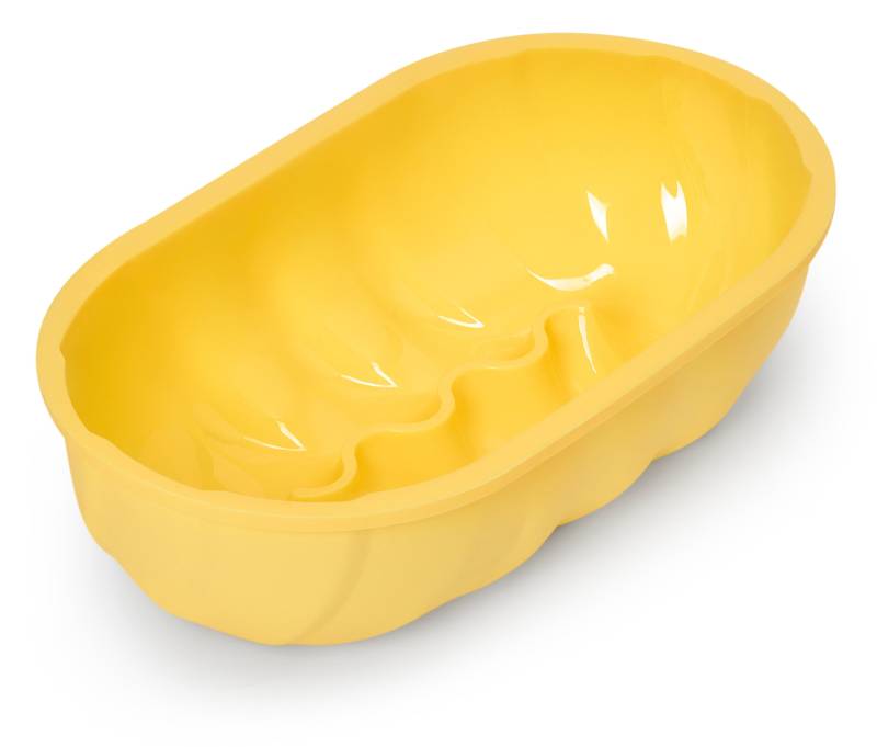 Tchibo - Backform mit Zopfmuster - gelb von Tchibo