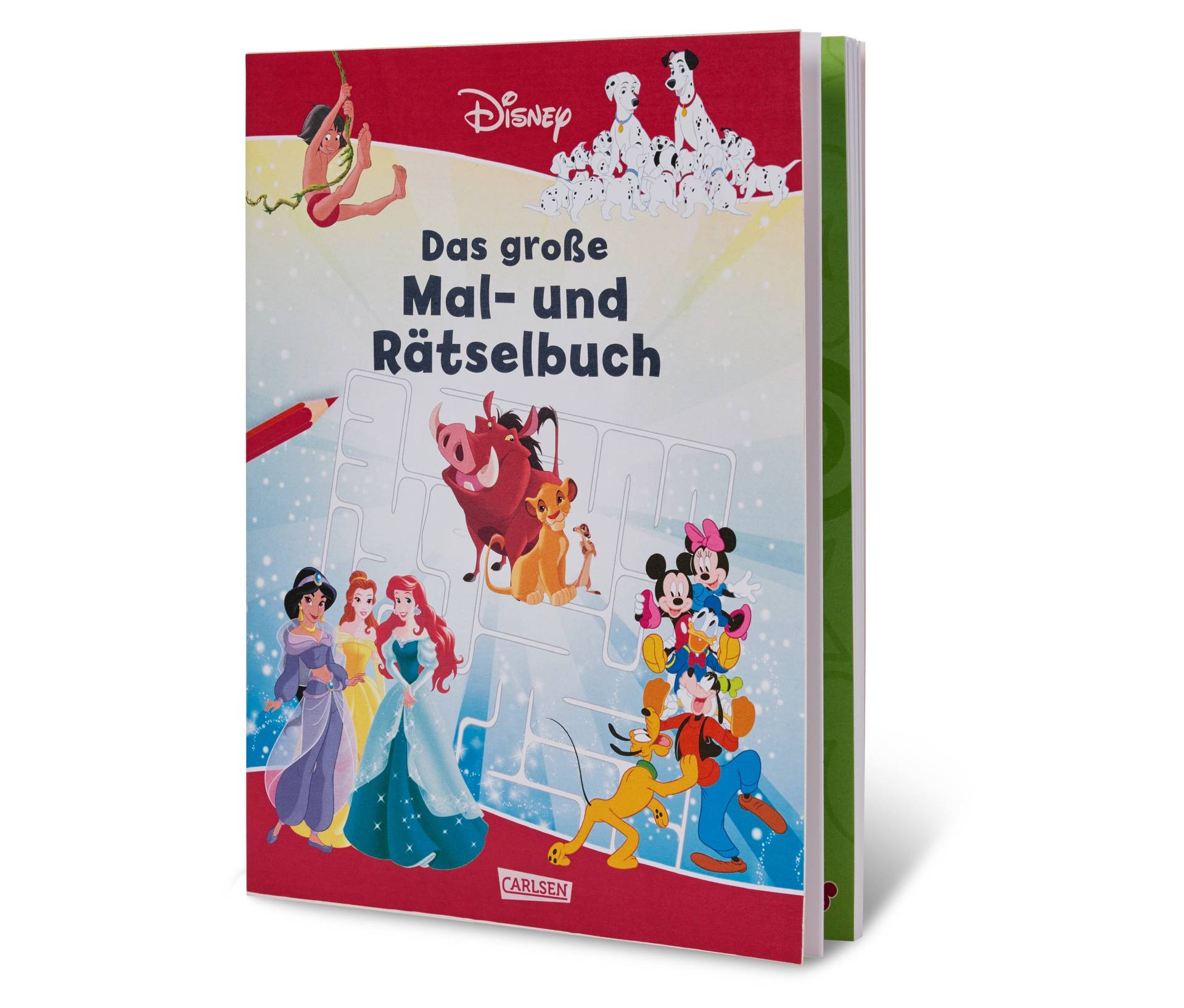 Tchibo - Buch »Disney – das große Mal- und Rätselbuch« von Tchibo