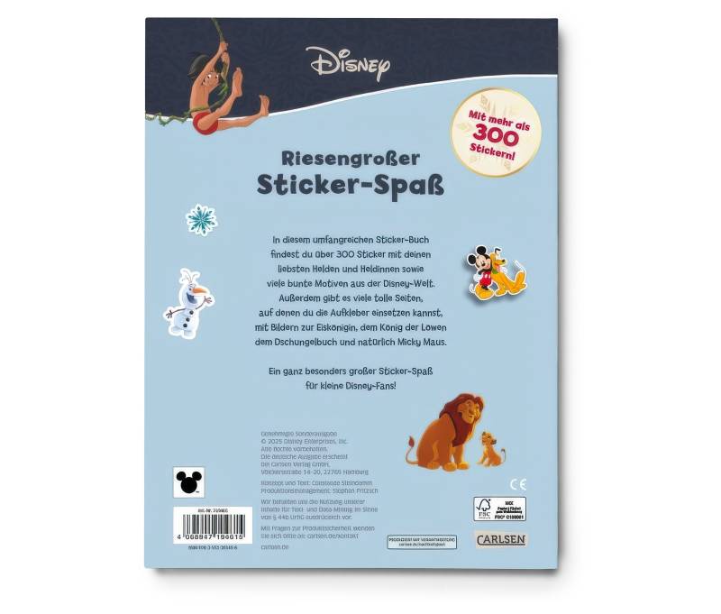 Tchibo - Buch »Disney – riesengroßer Sticker-Spaß« Tchibo - Buch »Disney – riesengroßer Sticker-Spaß« von Tchibo