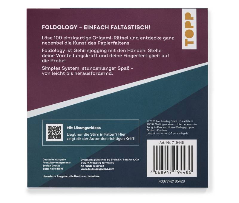 Tchibo - Buch »Origami-Rätsel« von Tchibo