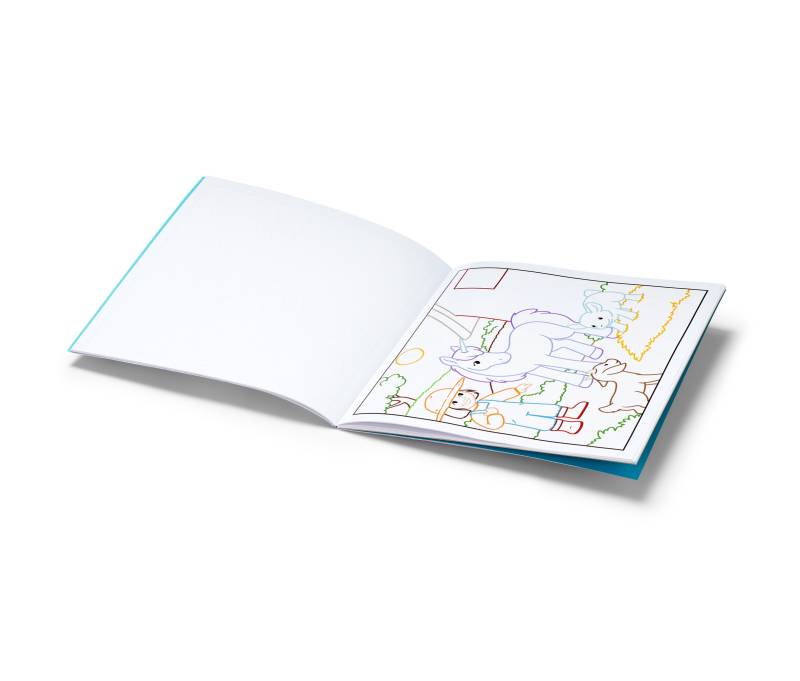 Tchibo - Buch: »Zauberpapier Malbuch ‒ Einhörner & Co.« von Tchibo