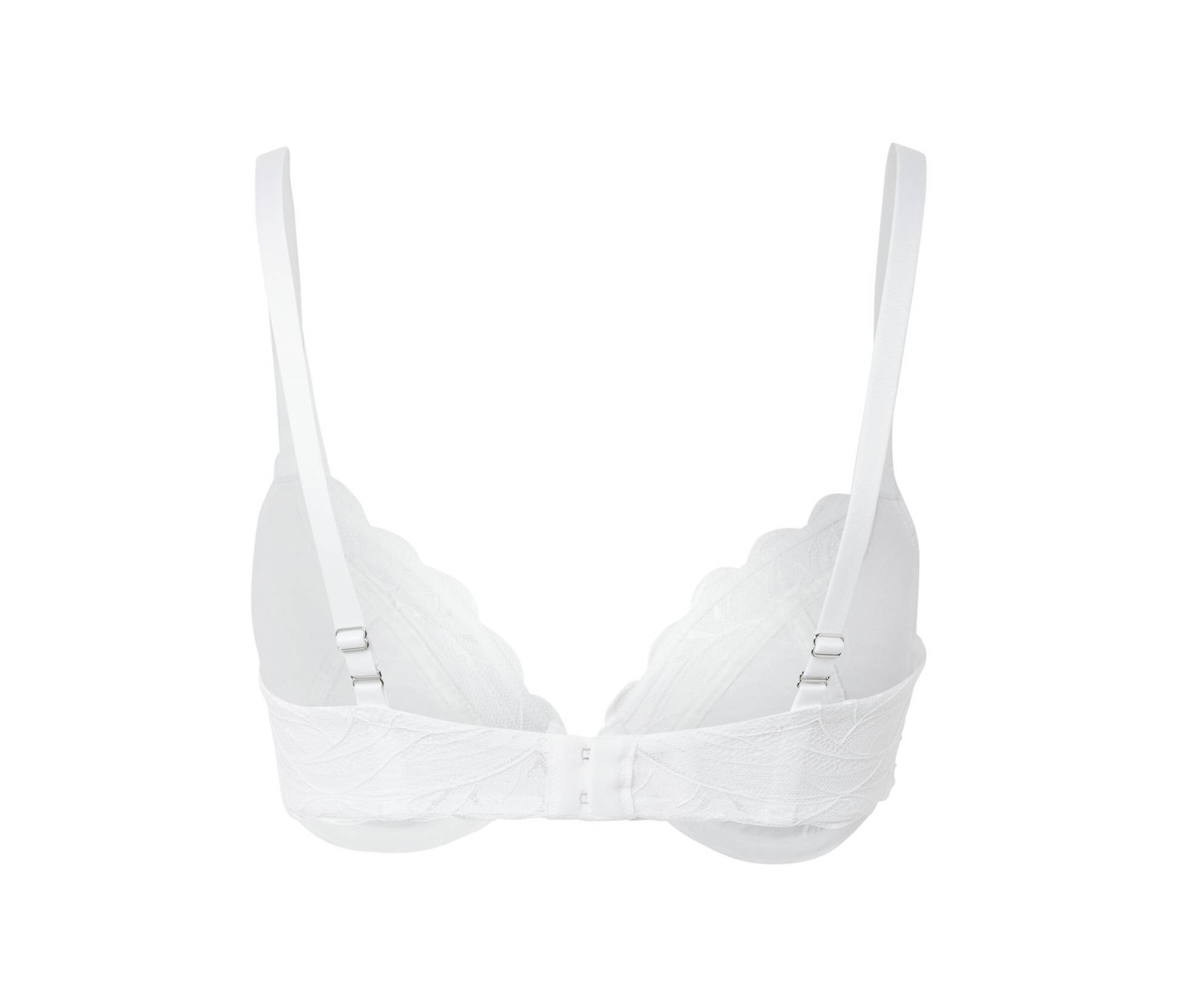 Tchibo - Bügel-BH mit Spitze - Damen - Gr. 80C - weiß von Tchibo