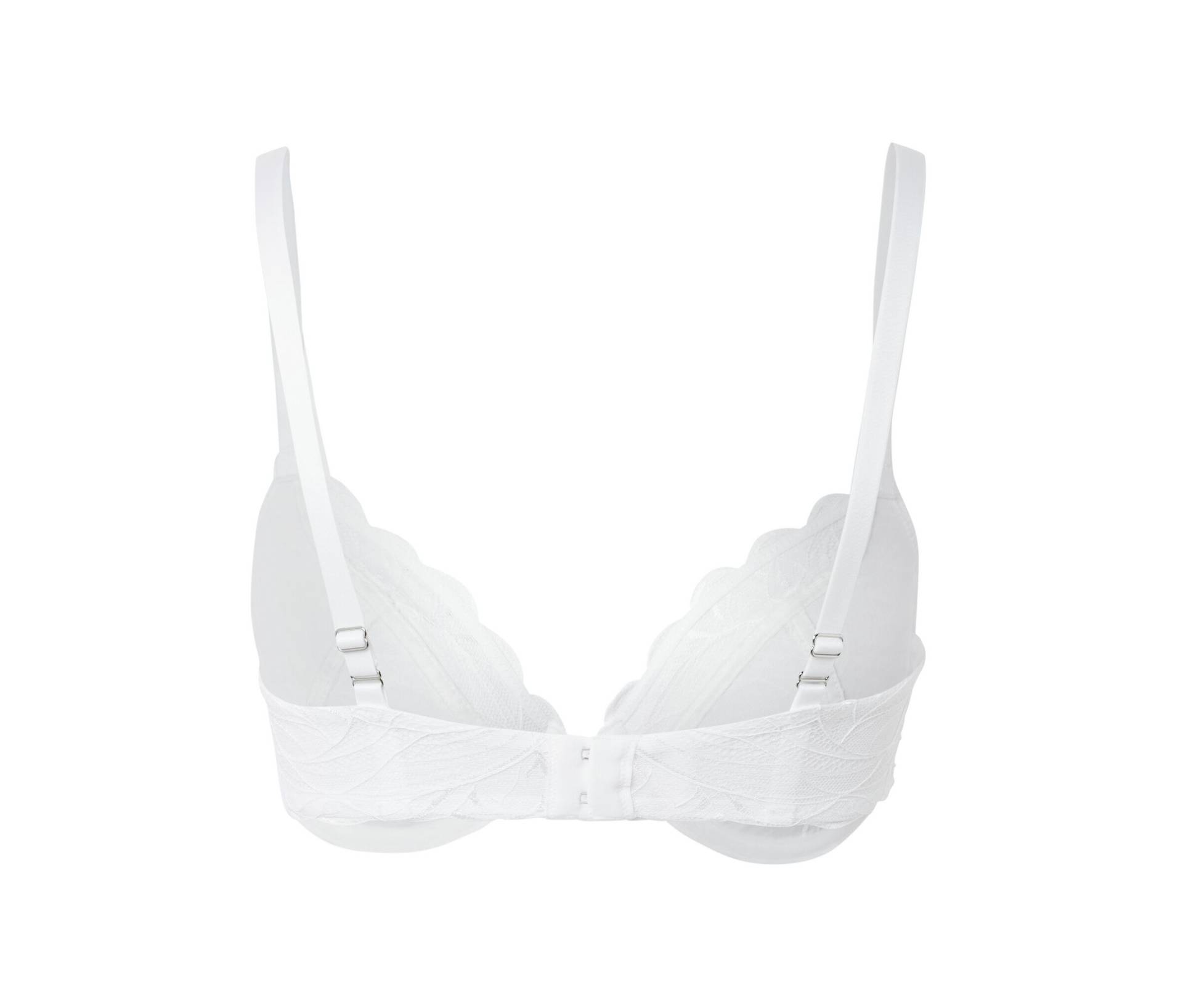 Tchibo - Bügel-BH mit Spitze - Damen - Gr. 85B - weiß von Tchibo