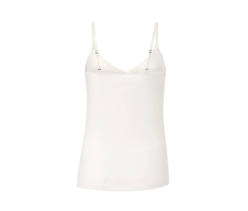 Tchibo - Hemdchen mit Spitze - Damen - Gr. S - weiß von Tchibo