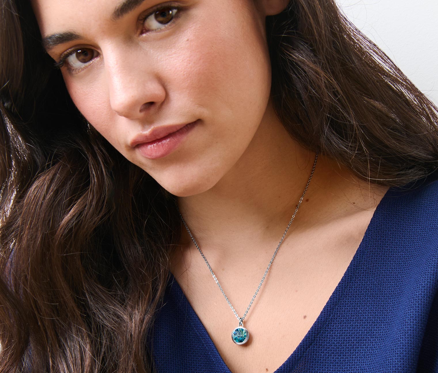 Tchibo - Kette mit Anhänger Blue Shades - silber Tchibo - Kette mit Anhänger Blue Shades - silber von Tchibo