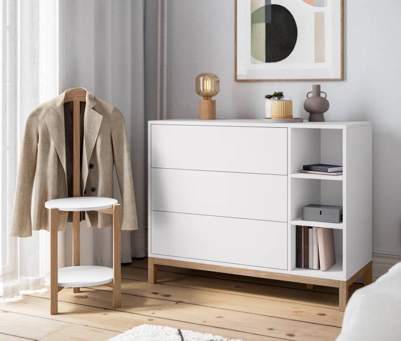 Tchibo - Kommode - 100x40,5x81,5cm - braun - Holz / Eichenholz von Tchibo