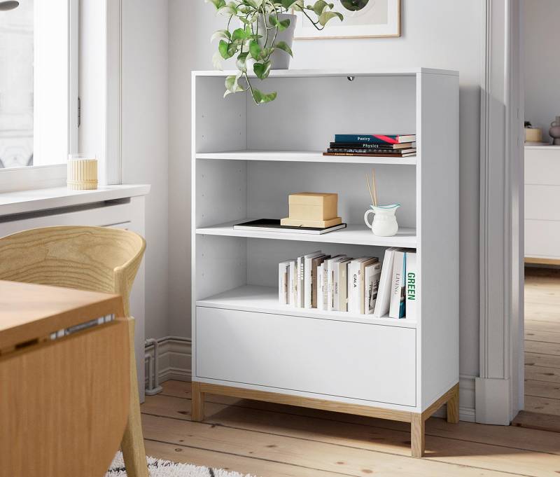Tchibo - Kommode - 80,5x40,5x110,5cm - braun - Holz / Eichenholz von Tchibo