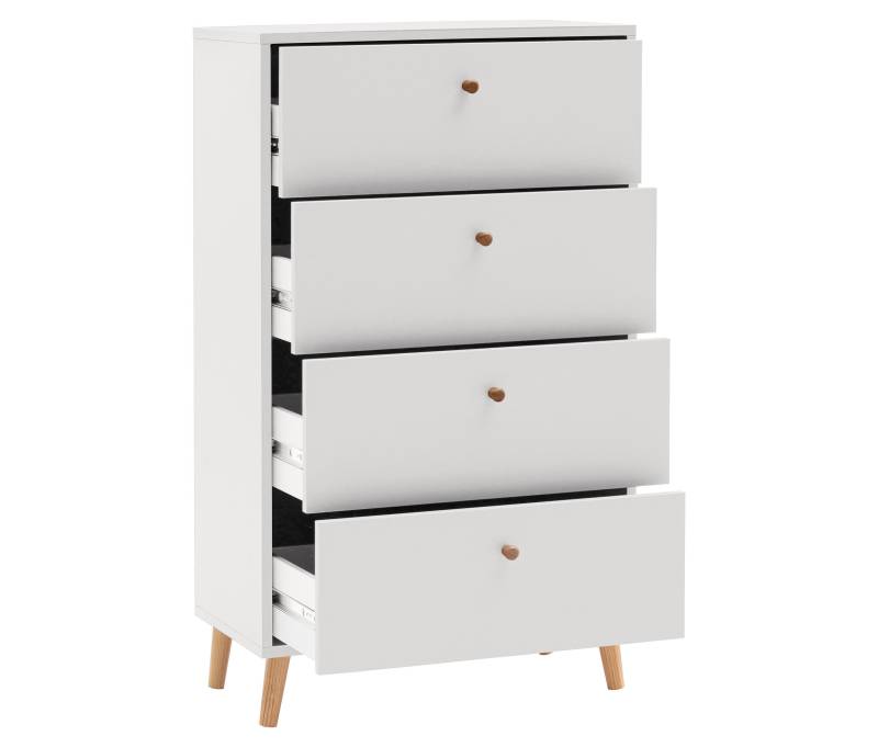 Tchibo - Kommode »Bjarne« - 60x33x101,3cm - braun - Holz / Eichenholz / Metall Tchibo - Kommode »Bjarne« - 60x33x101,3cm - braun - Holz / Eichenholz / Metall von Tchibo