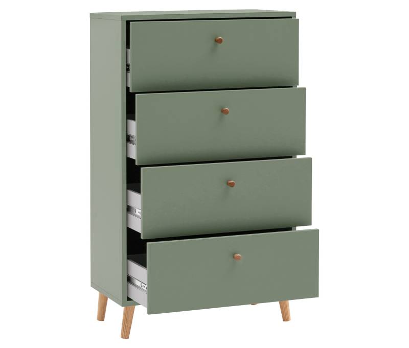 Tchibo - Kommode »Bjarne« - 60x33x101,3cm - braun - Holz / Eichenholz / Metall Tchibo - Kommode »Bjarne« - 60x33x101,3cm - braun - Holz / Eichenholz / Metall von Tchibo