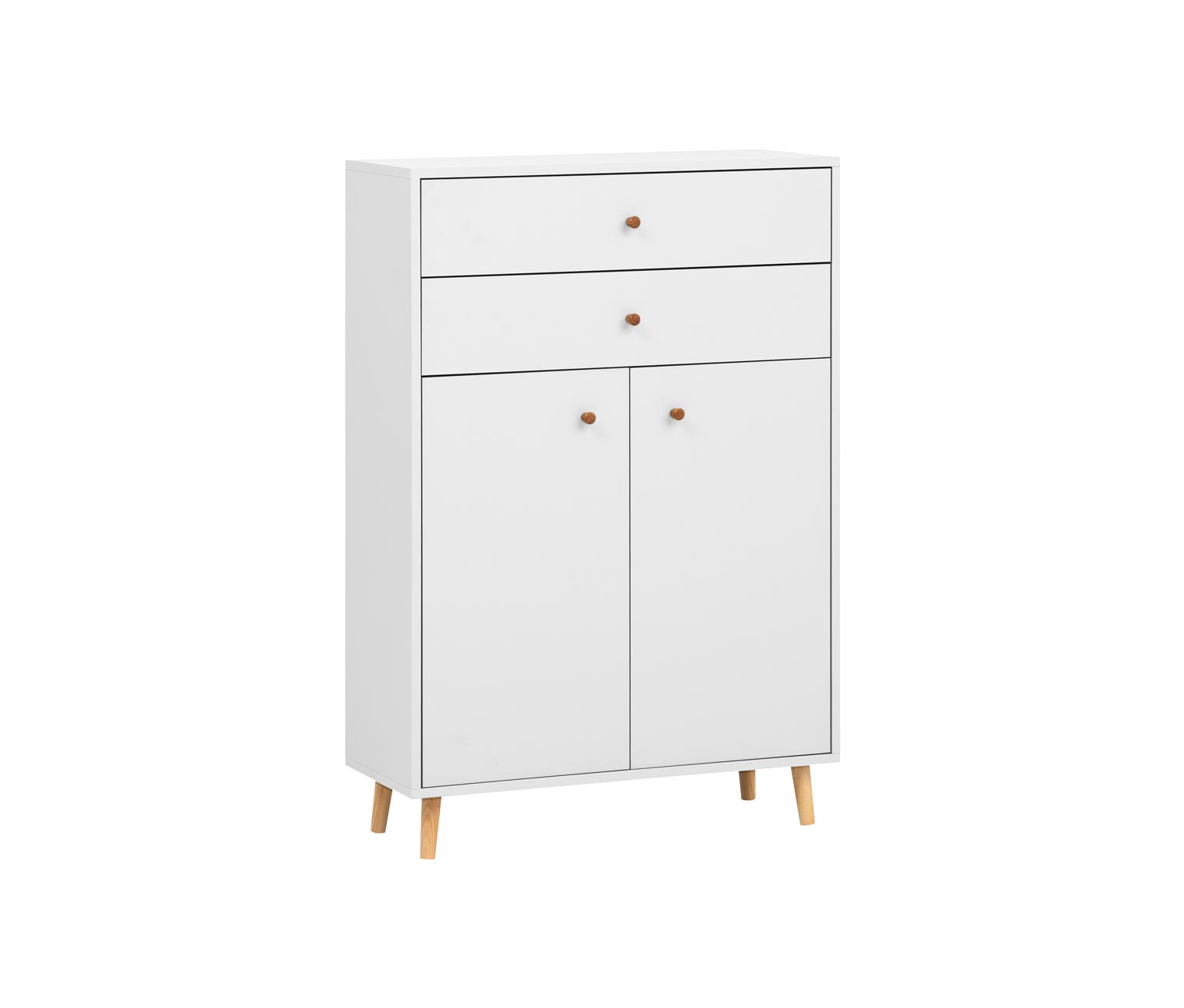 Tchibo - Kommode »Bjarne« - 77x33x113,5cm - braun - Holz / Eichenholz / Metall Tchibo - Kommode »Bjarne« - 77x33x113,5cm - braun - Holz / Eichenholz / Metall von Tchibo