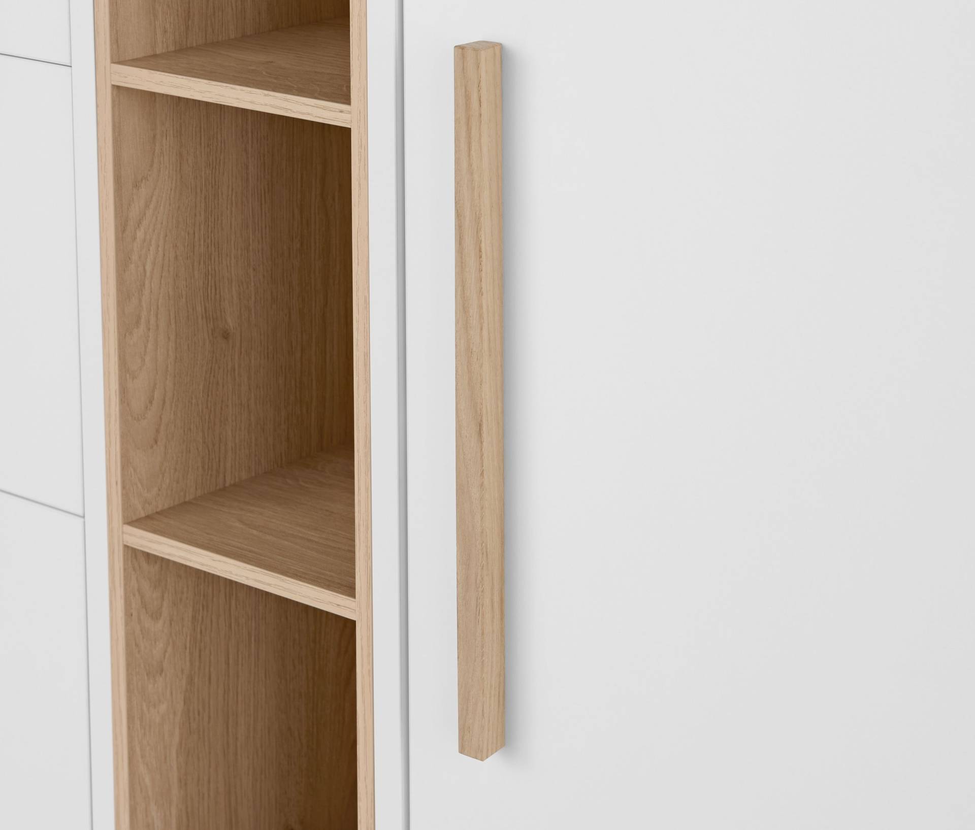 Tchibo - Kommode »Eklund« mit Schubladen und Tür - 120x38x85,5cm - braun - Holz / Eichenholz / Filz Tchibo - Kommode »Eklund« mit Schubladen und Tür - 120x38x85,5cm - braun - Holz / Eichenholz / Filz von Tchibo