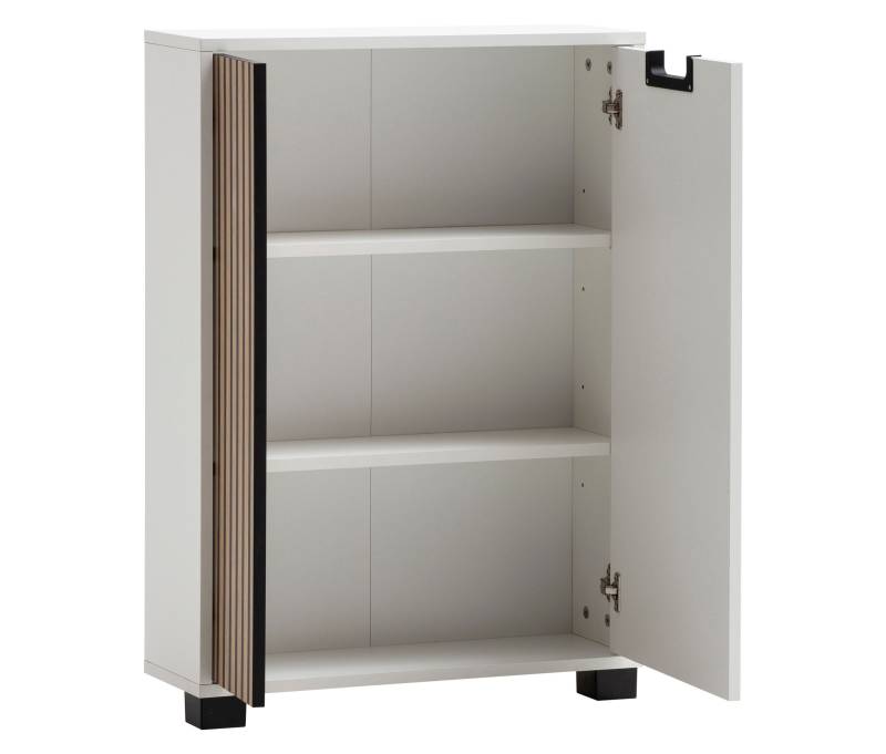 Tchibo - Kommode »Ryker« - 59,8x19,5x85,2cm - schwarz - Holz / Kunststoff / Metall von Tchibo