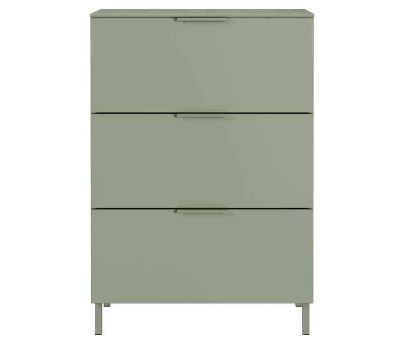 Tchibo - Kommode »Savoca« - 68x40x98cm - taupe - Holz / Metall von Tchibo