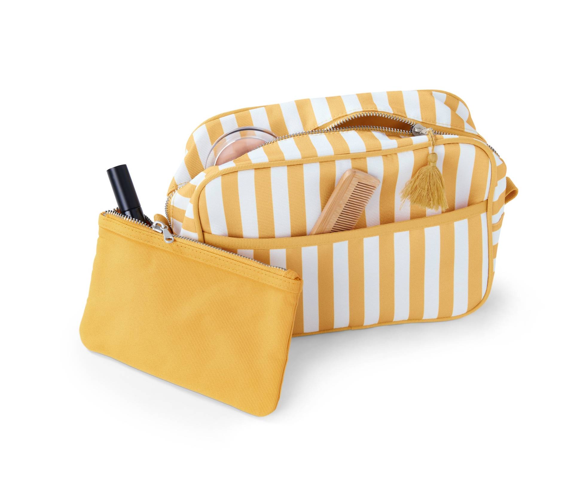 Tchibo - Kulturtasche mit Kosmetiktasche - weiß von Tchibo