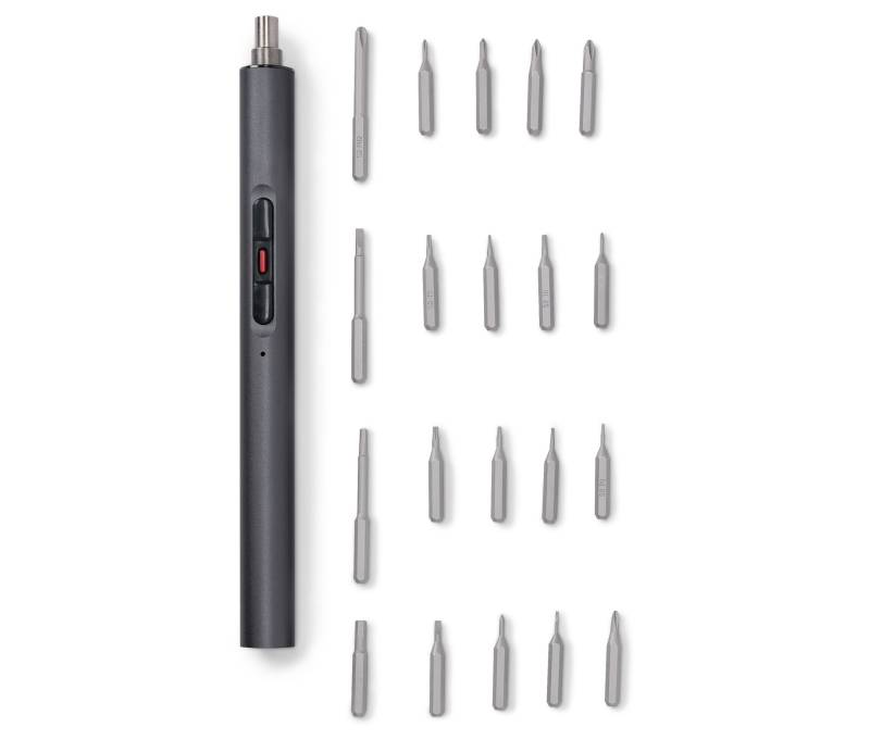 Tchibo - Mini-Akku-Schraubendreher-Set - grau von Tchibo