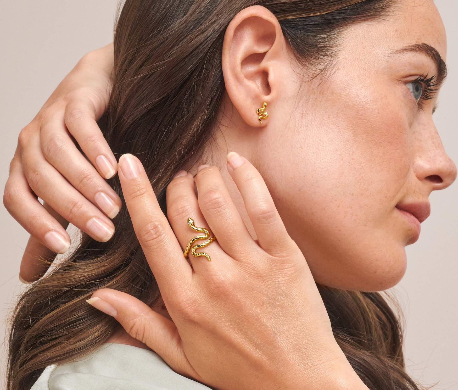 Tchibo - Ring Schlange - Damen - Gr. 19 - gold Tchibo - Ring Schlange - Damen - Gr. 19 - gold von Tchibo