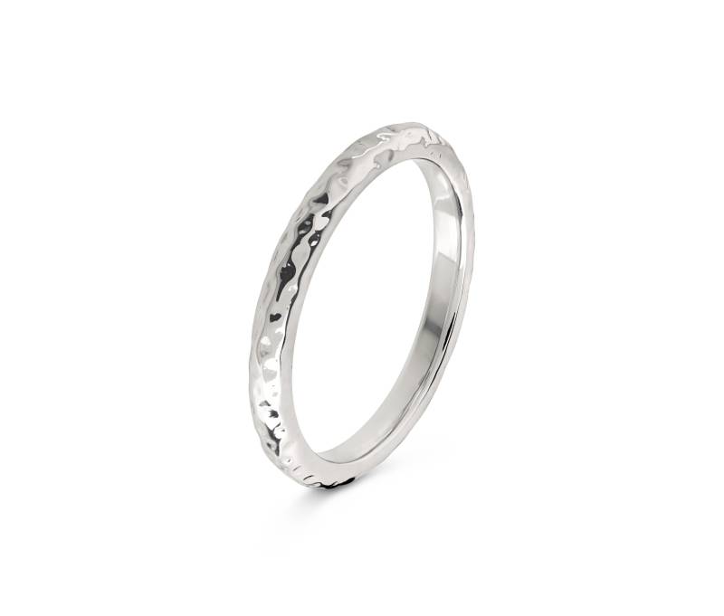Tchibo - Ring-Set »Black« - Damen - Gr. 17 - silber von Tchibo