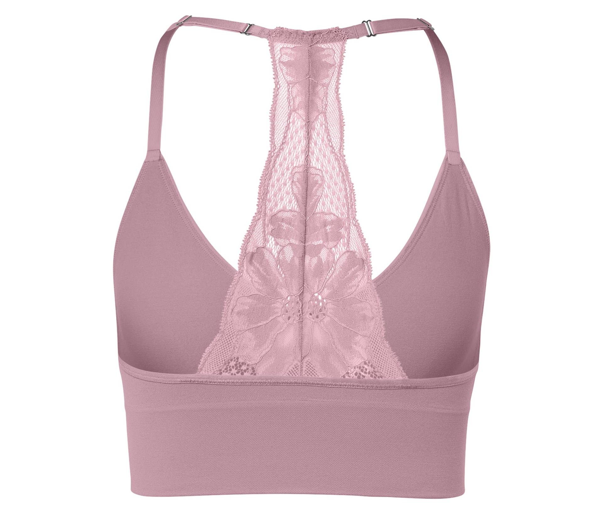Tchibo - Seamless-Bustier mit Spitze - Damen - Gr. M - rosa Tchibo - Seamless-Bustier mit Spitze - Damen - Gr. M - rosa von Tchibo