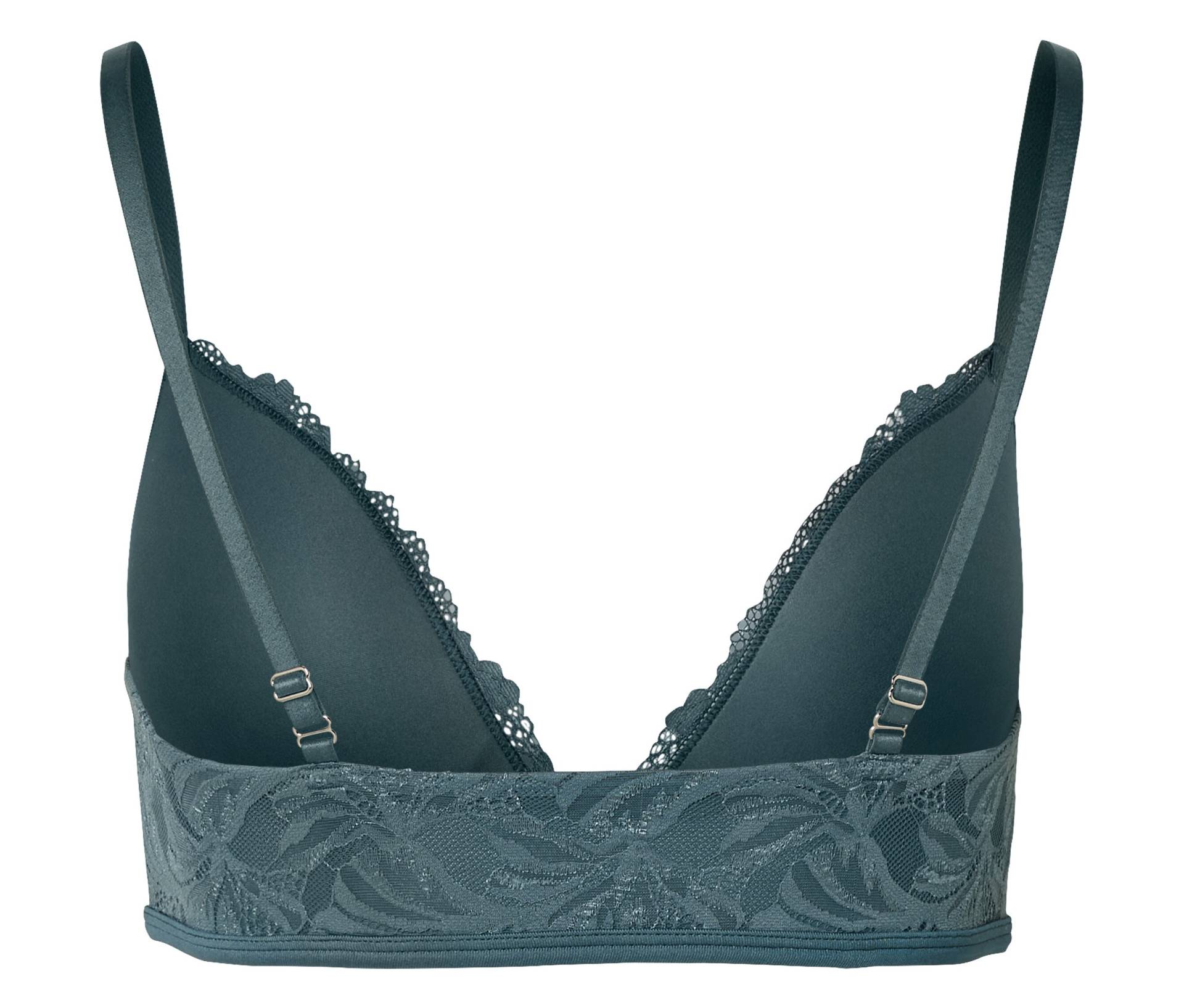 Tchibo - Soft-BH mit Spitze - Damen - Gr. 75B - petrol von Tchibo