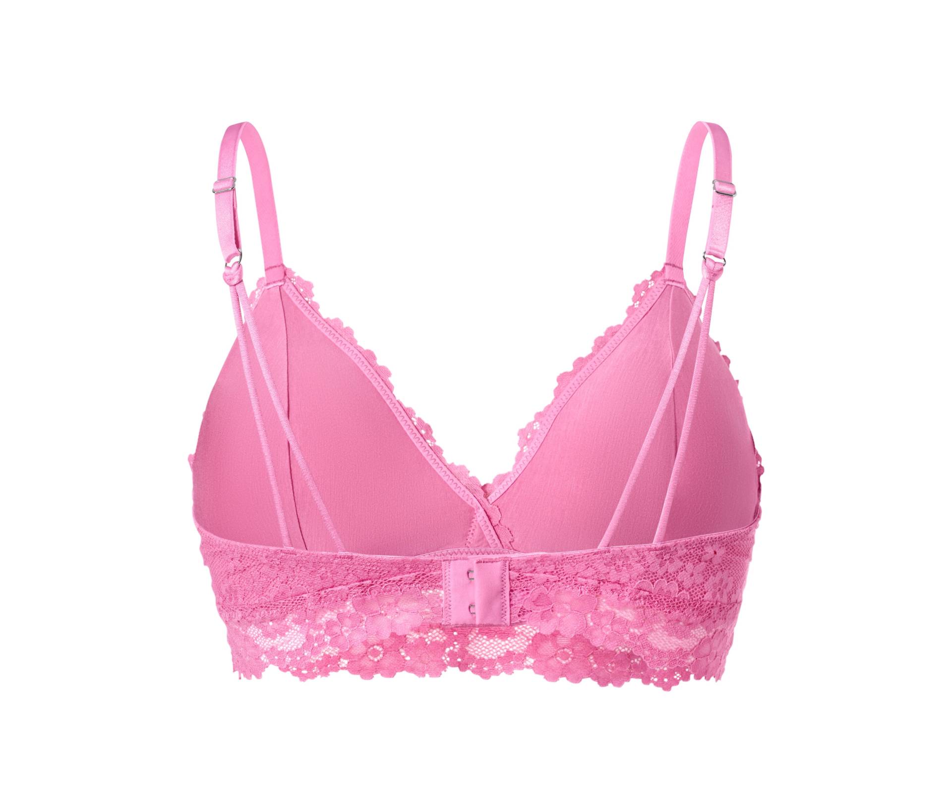 Tchibo - Spitzen-BH - Damen - Gr. 80B - pink von Tchibo