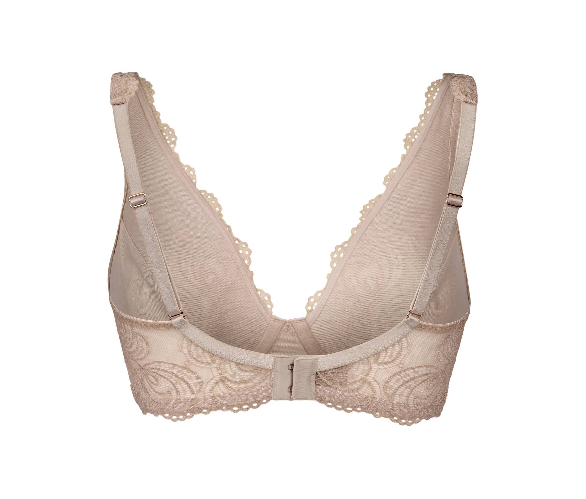 Tchibo - Spitzen-BH - Damen - Gr. 85B - beige von Tchibo