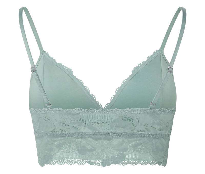 Tchibo - Spitzen-Bustier - Damen - Gr. 40 - grün von Tchibo