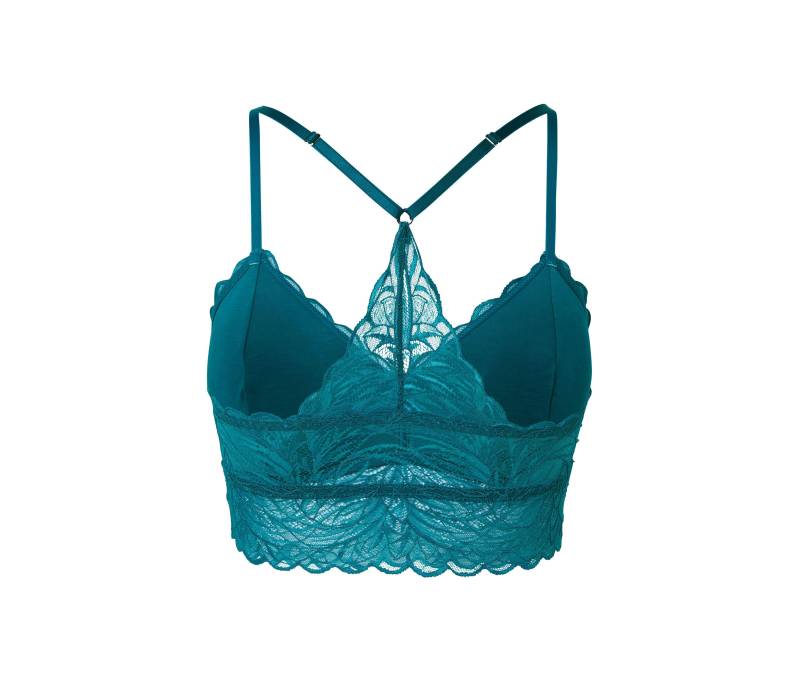 Tchibo - Spitzen-Bustier - Damen - Gr. 40 - petrol von Tchibo