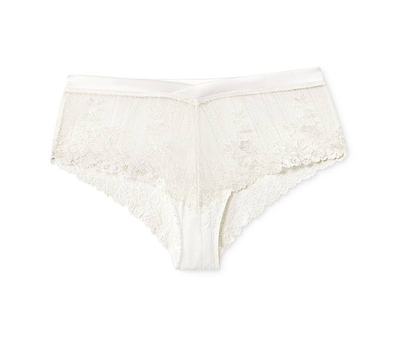 Tchibo - Spitzen-Panty - Damen - Gr. L - creme von Tchibo