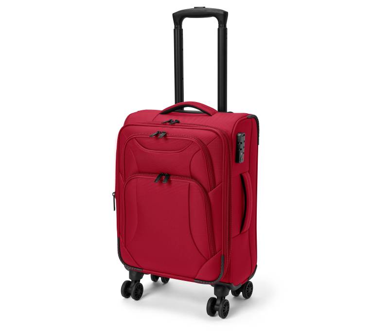 Tchibo - Textilkoffer - dunkelrot von Tchibo