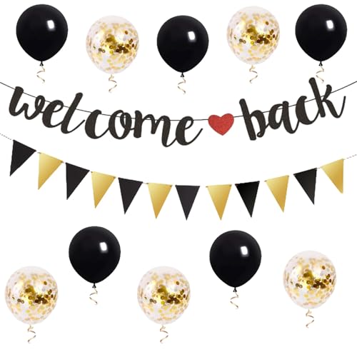 Willkommen Zuhause Deko Set, Wilkommensdeko Zuhause Welcome Back, Willkommen Zurück Banner Willkommen Party Dekoration Ballon Für Einweihungs Party/Schultreffen/Familie Party Willkommen Zuhause Deko Set, Wilkommensdeko Zuhause Welcome Back, Willkommen Zurück Banner Willkommen Party Dekoration Ballon Für Einweihungs Party/Schultreffen/Familie Party von Tcnzdy