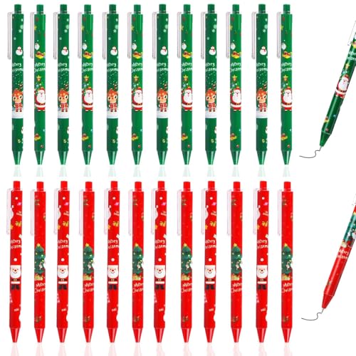 Tcnzdy 24 Stück Weihnachtsgeschenke, Kleine Weihnachtsgeschenke Kugelschreiber Lustig, Weihnachten Geschenke Für Schüler Entzückender Stift Cartoon-stift Büro Plastik Weihnachten Zufälliger Stil Tcnzdy 24 Stück Weihnachtsgeschenke, Kleine Weihnachtsgeschenke Kugelschreiber Lustig, Weihnachten Geschenke Für Schüler Entzückender Stift Cartoon-stift Büro Plastik Weihnachten Zufälliger Stil von Tcnzdy