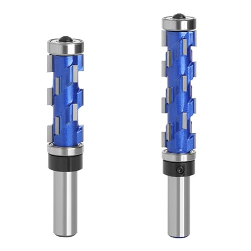 Tdkjfoutr 2 Stück 12 mm Fräser, Schaft, Flachfräser, Holzbearbeitung, Fräser, Werkzeug für Tdkjfoutr 2 Stück 12 mm Fräser, Schaft, Flachfräser, Holzbearbeitung, Fräser, Werkzeug für von Tdkjfoutr
