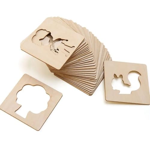 Tdkjfoutr Kinder-Malspielzeug, Kleinkind-Kritzeleien, Lernspielzeug, DIY-Malschablonen Aus, Puzzle, Lernspielzeug von Tdkjfoutr
