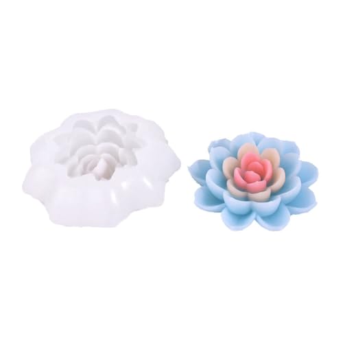 Tdkjfoutr Simulation Lotus Kerze Silikonform Blüte Seife Duft Ornamente Herstellung Schokolade Kuchen Geschenk Einfach zu Verwenden,C Tdkjfoutr Simulation Lotus Kerze Silikonform Blüte Seife Duft Ornamente Herstellung Schokolade Kuchen Geschenk Einfach zu Verwenden,C von Tdkjfoutr