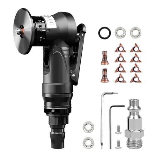 Tdyatocept Mini-Anfasmaschine, zum Schneiden von Metall, Entgraten von Bogenecken, linearer Schrägschnitt (Winkelmesser 8 x R + 4 x Kugellager) von Tdyatocept