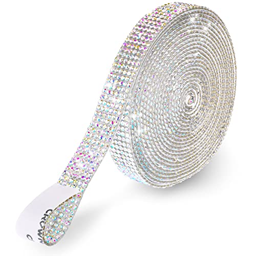 1 Rolle Selbstklebende Glitzersteine Funkelndes Schmucksteine Selbstklebend, Harz Selbstklebende Strasssteine Glitzersteine Selbstklebend Für Handwerk DIY Party Hochzeit Dekoration von Teaaha