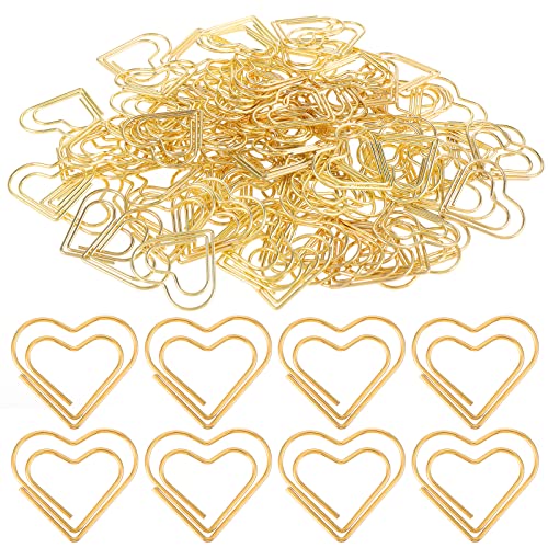 100 Stück Büroklammern Herz Büroklammern Groß gold Büroklammer Herzförmige büroklammern motiv Liebe Büroklammern Spender Herz Paper Clips Für Dekorative Hochzeiten Postkarten Schule Büro Vorräte 100 Stück Büroklammern Herz Büroklammern Groß gold Büroklammer Herzförmige büroklammern motiv Liebe Büroklammern Spender Herz Paper Clips Für Dekorative Hochzeiten Postkarten Schule Büro Vorräte von Teaaha