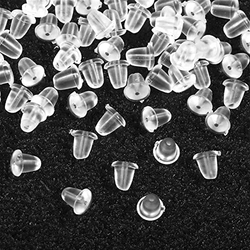 1000StÜcke Ohrring Verschluss Silikon Ohrring Stopper Ohrstecker Schnalle Ohrring verschlüsse Transparent für Damen DIY Schmuck Fitting Ohrringe Machen 1000StÜcke Ohrring Verschluss Silikon Ohrring Stopper Ohrstecker Schnalle Ohrring verschlüsse Transparent für Damen DIY Schmuck Fitting Ohrringe Machen von Teaaha