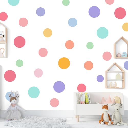 130 Stück Wandtattoo Wandbilder, Bunt Kreis Wandsticker Kinderzimmer Tupfen Wandsticker Punkte Wandtattoo Kinderzimmer Wandtattoo Wandfolie Polka Kreise Gepunktete Aufkleber für Fenster Türen Möbel 130 Stück Wandtattoo Wandbilder, Bunt Kreis Wandsticker Kinderzimmer Tupfen Wandsticker Punkte Wandtattoo Kinderzimmer Wandtattoo Wandfolie Polka Kreise Gepunktete Aufkleber für Fenster Türen Möbel von Teaaha