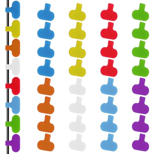 32 Stück Kabelkennzeichnung Nylon Kabeletiketten Kabelbeschriftung Clip Kabel Etiketten zum Beschriften Mehrfarbige Kabelbeschriftungen zum Identifizieren Gruppieren von Drähten 4x3,3cm 32 Stück Kabelkennzeichnung Nylon Kabeletiketten Kabelbeschriftung Clip Kabel Etiketten zum Beschriften Mehrfarbige Kabelbeschriftungen zum Identifizieren Gruppieren von Drähten 4x3,3cm von Teaaha
