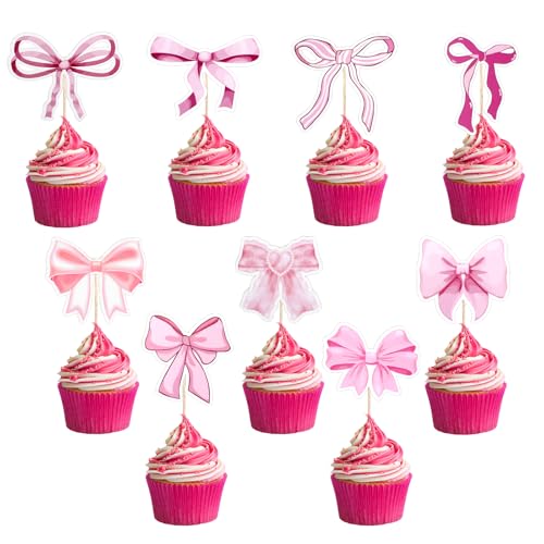 36 Stück Rosa Schleife, Cupcake Topper Tortendeko Muffin Deko Geburtstag Schleifen Kuchendeko Deko für Torte Hochzeit Jubiläum Thema Dusche Party Dekorationen Lieferungen 36 Stück Rosa Schleife, Cupcake Topper Tortendeko Muffin Deko Geburtstag Schleifen Kuchendeko Deko für Torte Hochzeit Jubiläum Thema Dusche Party Dekorationen Lieferungen von Teaaha