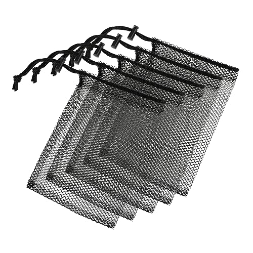 5 Stück Netzbeutel Klein, Organzasäckchen 20x15cm Beutel Mit Kordelzug Netzbeutel, Kordelzugbeutel Packbeutel Netztasche, Black Mesh Bags Netztasche Sandspielzeug Für Reise, Kosmetik, Speichern (5) 5 Stück Netzbeutel Klein, Organzasäckchen 20x15cm Beutel Mit Kordelzug Netzbeutel, Kordelzugbeutel Packbeutel Netztasche, Black Mesh Bags Netztasche Sandspielzeug Für Reise, Kosmetik, Speichern (5) von Teaaha