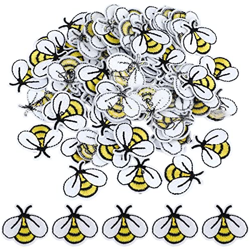 60 Stücke Bienen Bügelflicken zum Aufbügeln, Bienen Patches Zum Aufbügeln Bügelbild, 2,8x2,5cm Biene Bestickte, Bienen Aufbügler Zum Aufbügeln Bügelbilder Für Hosen Jeans Hemden Handarbeiten 60 Stücke Bienen Bügelflicken zum Aufbügeln, Bienen Patches Zum Aufbügeln Bügelbild, 2,8x2,5cm Biene Bestickte, Bienen Aufbügler Zum Aufbügeln Bügelbilder Für Hosen Jeans Hemden Handarbeiten von Teaaha