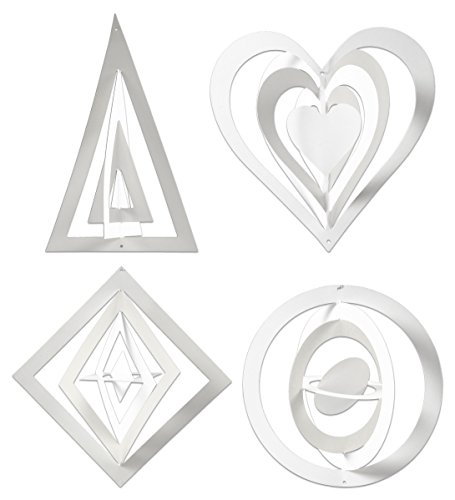 3D Ornamente, H: 18+22+24 cm, weiß, 16 Stück, 230 g 3D Ornamente, H: 18+22+24 cm, weiß, 16 Stück, 230 g von Teach Me