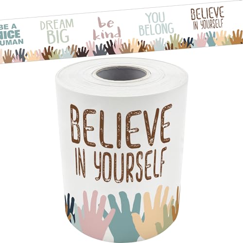Teacher Created Resources Everyone is Welcome Helping Hands gerade, gerollte Bordüre, 15 m, zum Dekorieren von Pinnwänden, Wänden, Schreibtischen, Fenstern, Türen, Schließfächern, Klassenzimmern, Teacher Created Resources Everyone is Welcome Helping Hands gerade, gerollte Bordüre, 15 m, zum Dekorieren von Pinnwänden, Wänden, Schreibtischen, Fenstern, Türen, Schließfächern, Klassenzimmern, von Teacher Created Resources